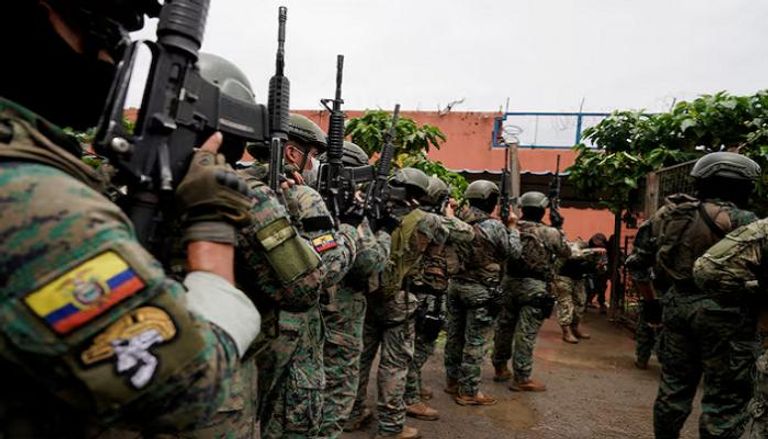 الجيش في شوارع الإكوادور