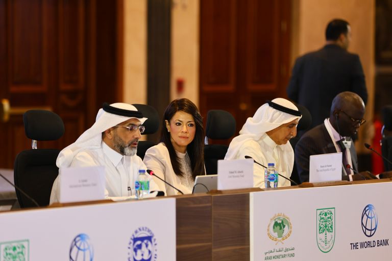 اجتماعات المؤسسات المالية العربية في مصر