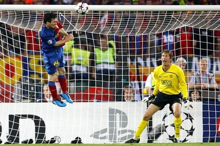 هدف ميسي في نهائي 2009