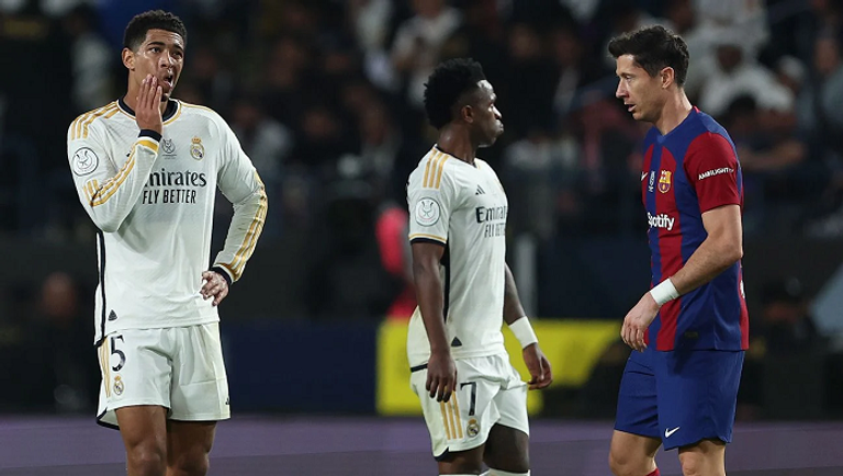 روبرت ليفاندوفسكي وجود بيلينغهام أرتيم دوفبيك هداف الدوري الإسباني