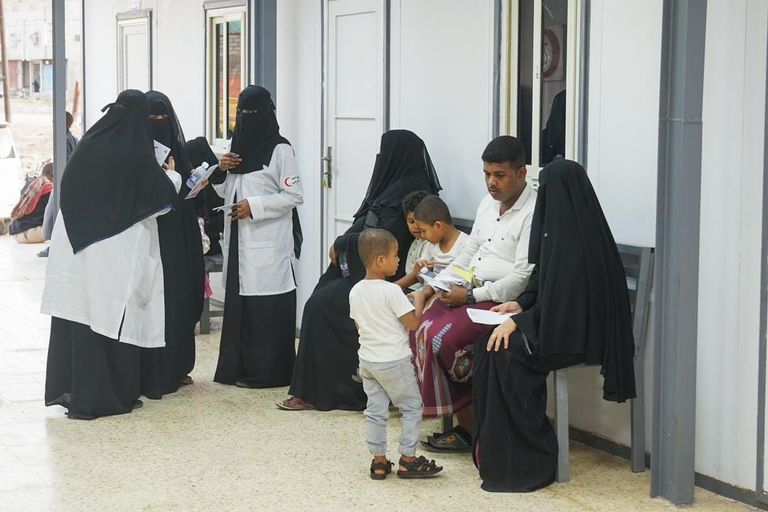 فعالية إماراتية تعالج عشرات المرضى في حضرموت