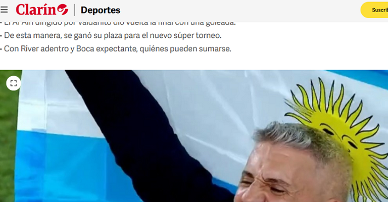 هيرنان كريسبو مدرب العين الإماراتي هيرنان كريسبو مدرب العين الإماراتي