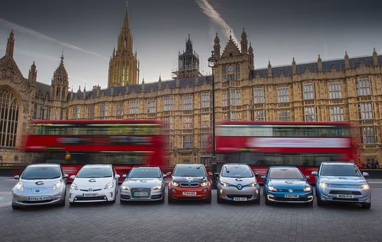 السيارات الكهربائية في بريطانيا السيارات الكهربائية في بريطانيا