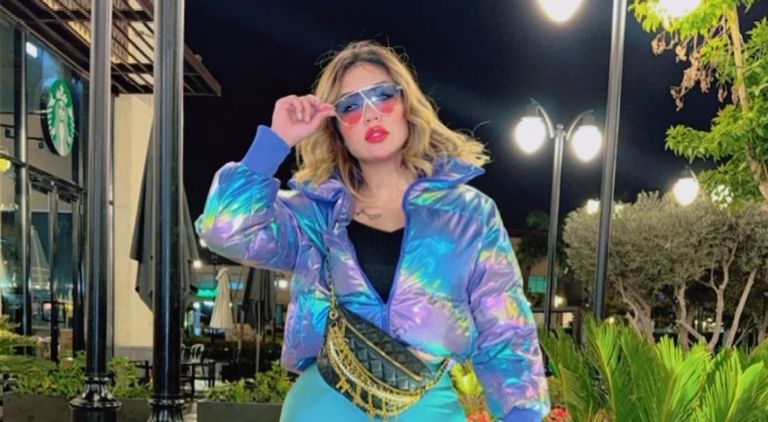 البلوغر هدير عبدالرازق