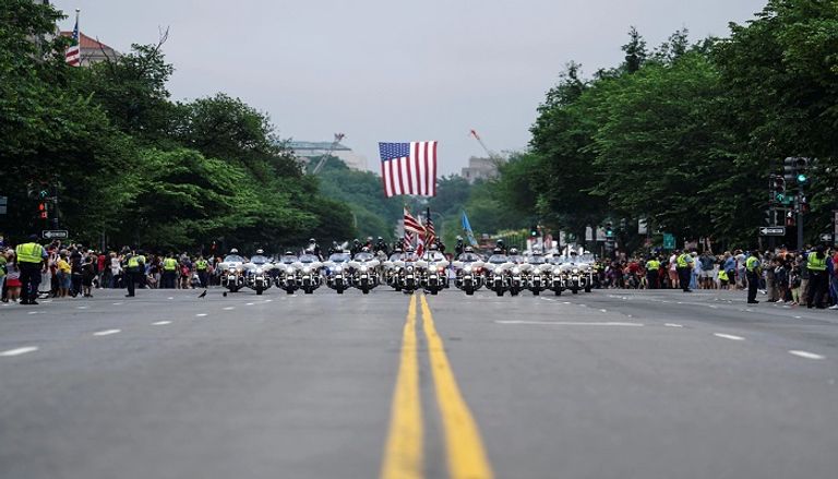 جانب من الاحتفال بيوم الذكرى في الولايات المتحدة