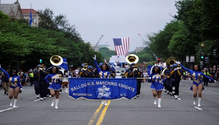 جانب من الاحتفال بيوم الذكرى في الولايات المتحدة