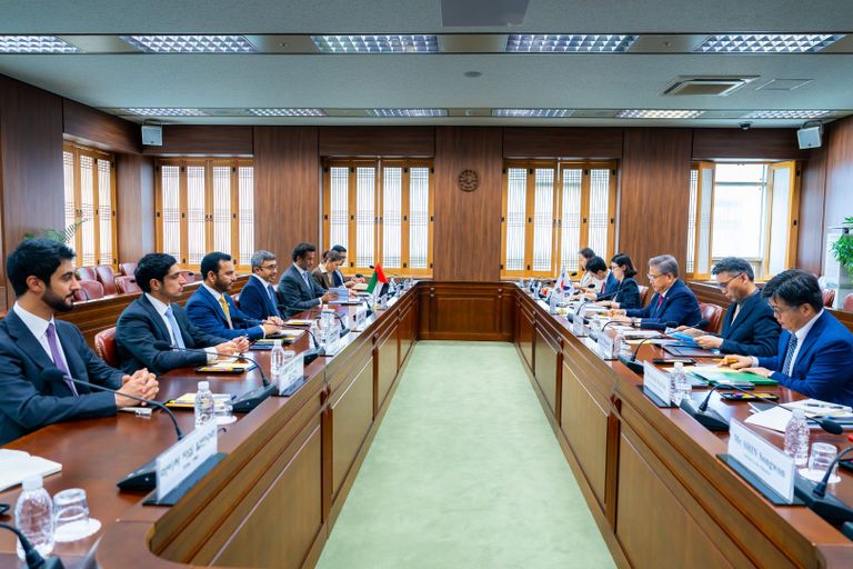 الإمارات وكوريا الجنوبية.. تعاون مشترك في مختلف المجالات