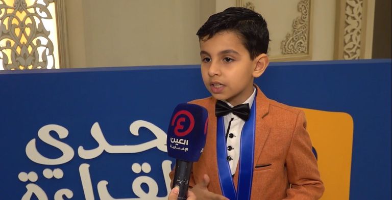 بعض أبطال تحدي القراءة من ذوي الهمم