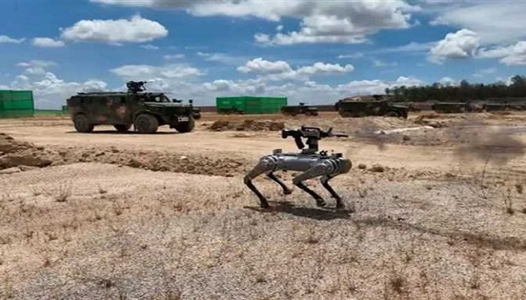 الكلب الروبوت المقاتل