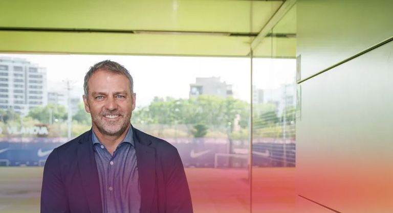 هانز فليك هانز فيلك مدرب برشلونة