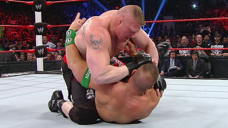 سينا وليسنر بروك ليسنر - مصارعة