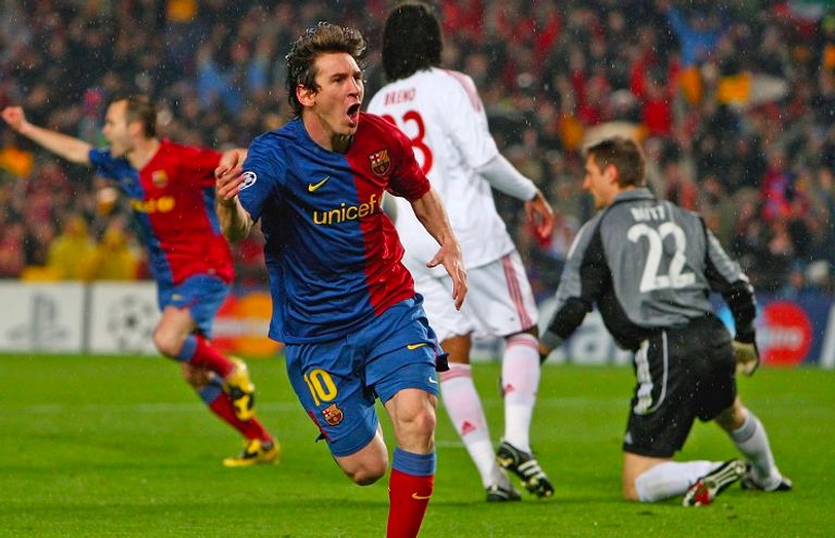 برشلونة وبايرن ميونخ في 2009 هانز فليك مدرب برشلونة