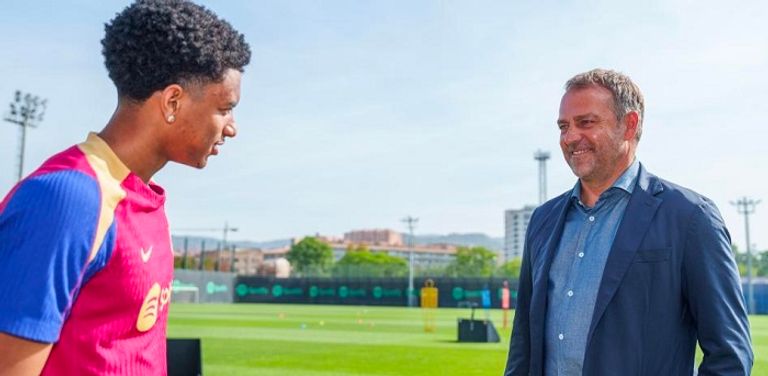 أليخاندرو بالدي وهانز فليك هانز فليك وخوان لابورتا