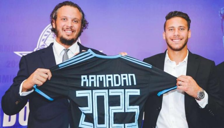 رمضان صبحي رمضان صبحي ومحمود الخطيب