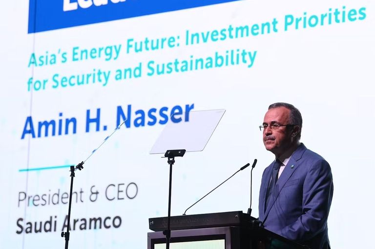 أمين الناصر الرئيس التنفيذي لعملاق النفط «أرامكو» السعودية