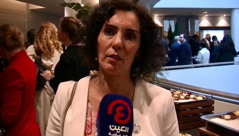 وزيرة الخارجية البلجيكية حجة لحبيب خلال حديثها لـ«العين الإخبارية»