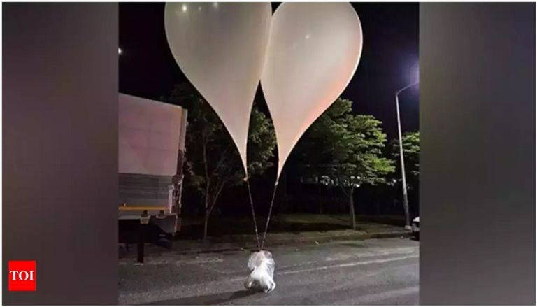 بالونات النفايات الكورية الشمالية