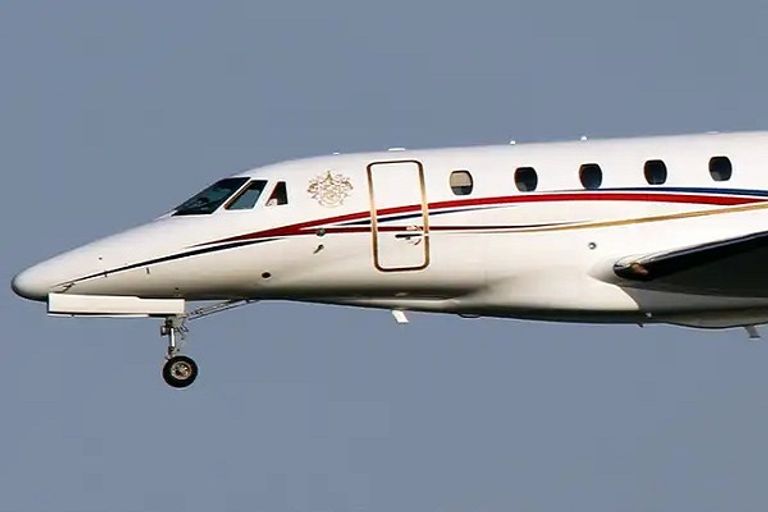 طائرة ترامب كانت حاضرة في كل جولاته