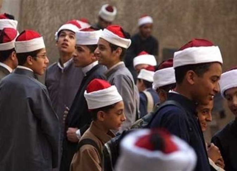 من امتحانات مدارس الأزهر في مصر