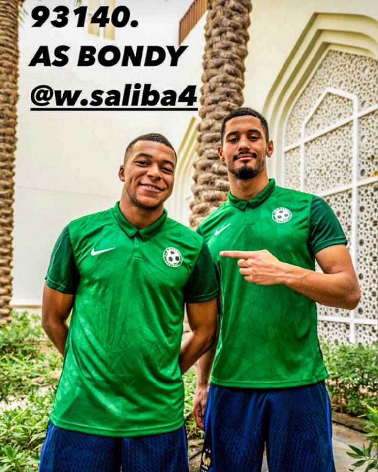 كيليان مبابي ووالده