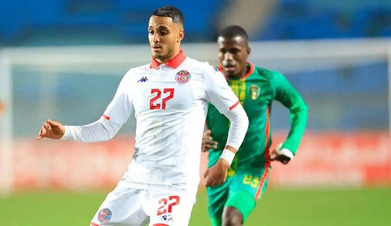 إلياس عاشوري يوسف المساكني، نجم منتخب تونس