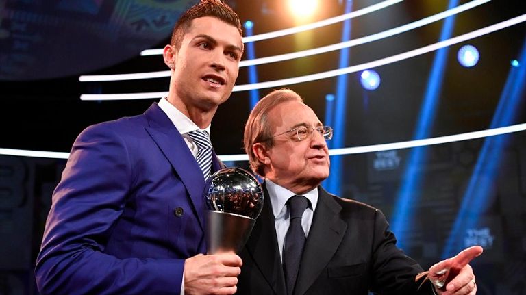 كريستيانو رونالدو وبيريز