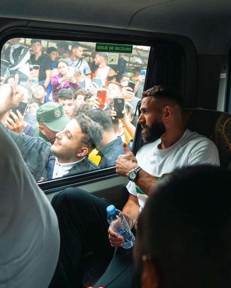 كريم بنزيمة منتخب الجزائر