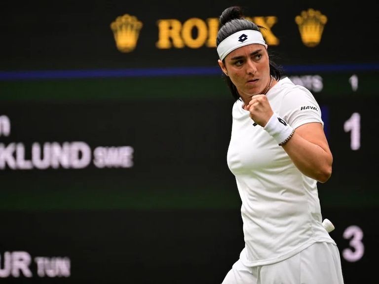 أنس جابر أنس جابر بطلة التنس التونسية