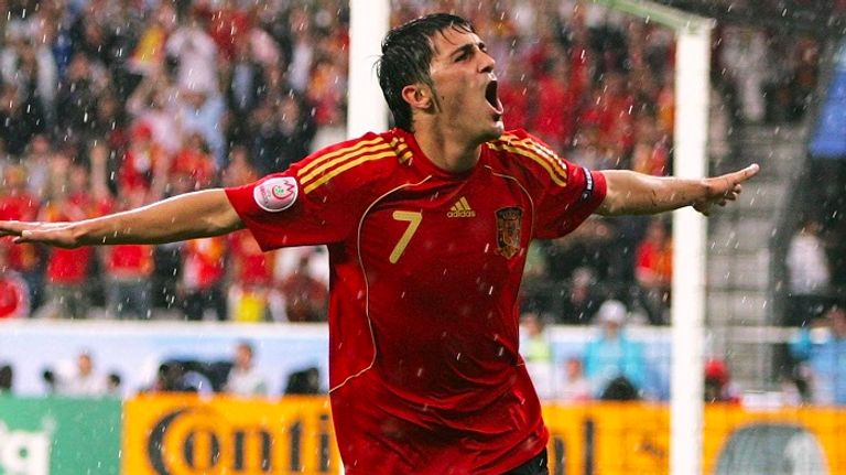 ديفيد فيا ميشيل بلاتيني نجم منتخب فرنسا الأسبق