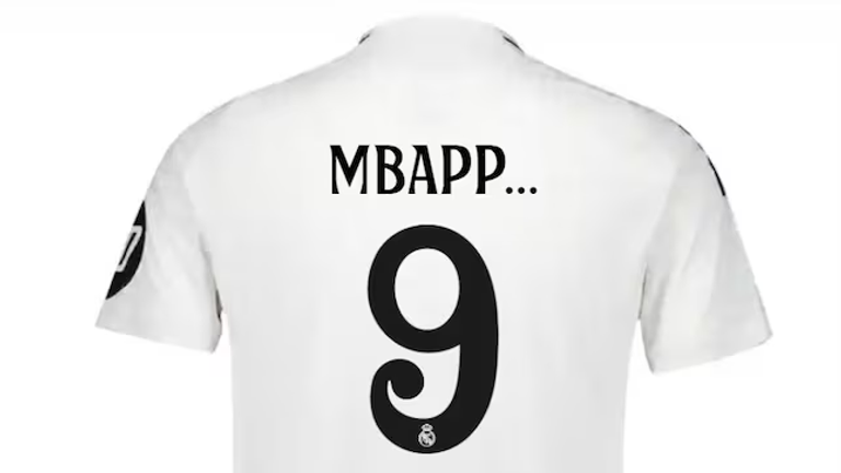 قميص ريال مدريد الخاص بمبابي