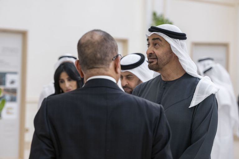 جانب من لقاءات الشيخ محمد بن زايد آل نهيان في يوم البيئة العالمي جانب من لقاءات الشيخ محمد بن زايد آل نهيان في يوم البيئة العالمي