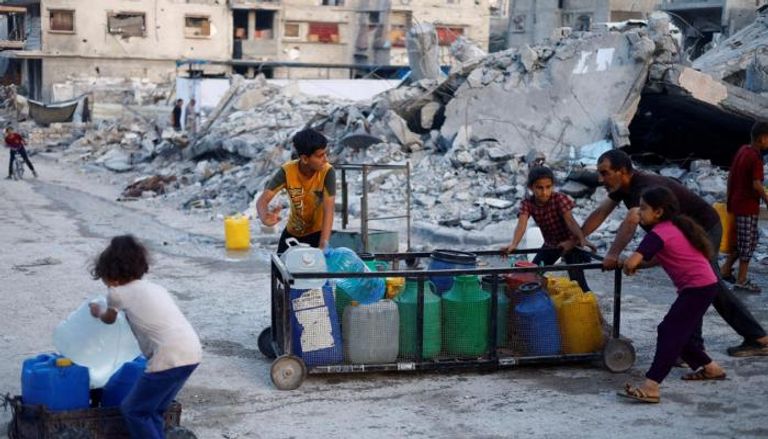 أكثر من مليون نازح فرّوا من نيران الحرب في غزة