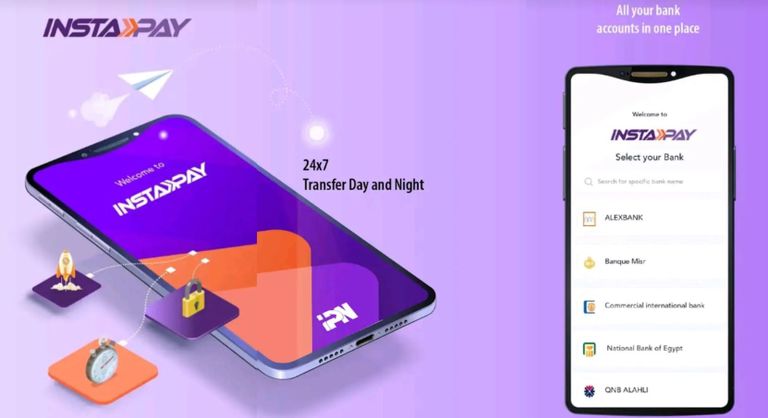 تطبيق إنستا باي المصري للمدفوعات اللحظية