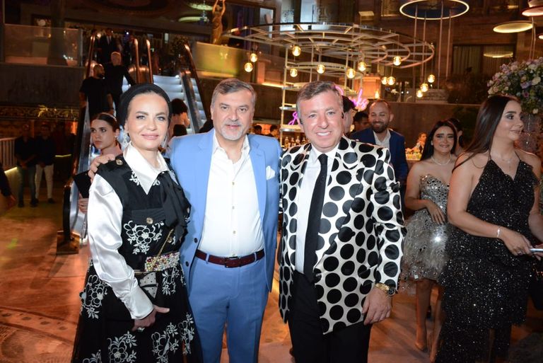 نانسي عجرم في حفل الخطوبة