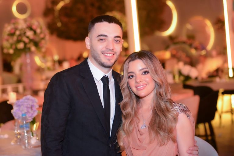 نانسي عجرم في حفل الخطوبة