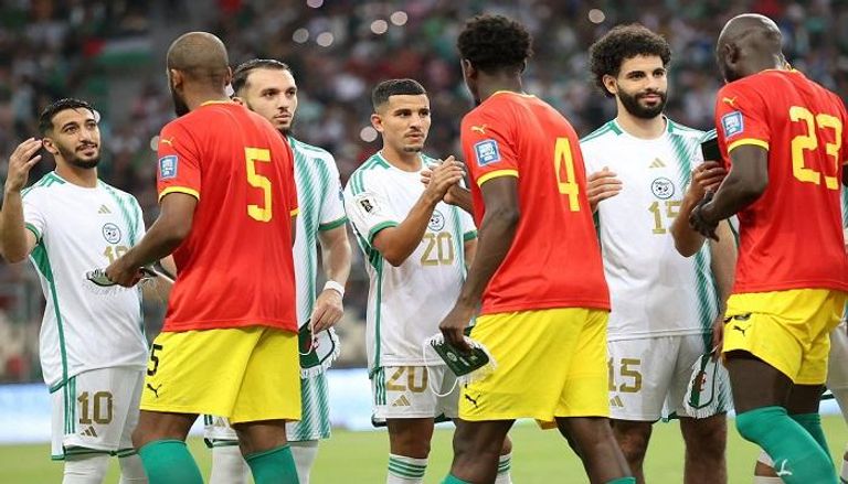 الجزائر ضد غينيا