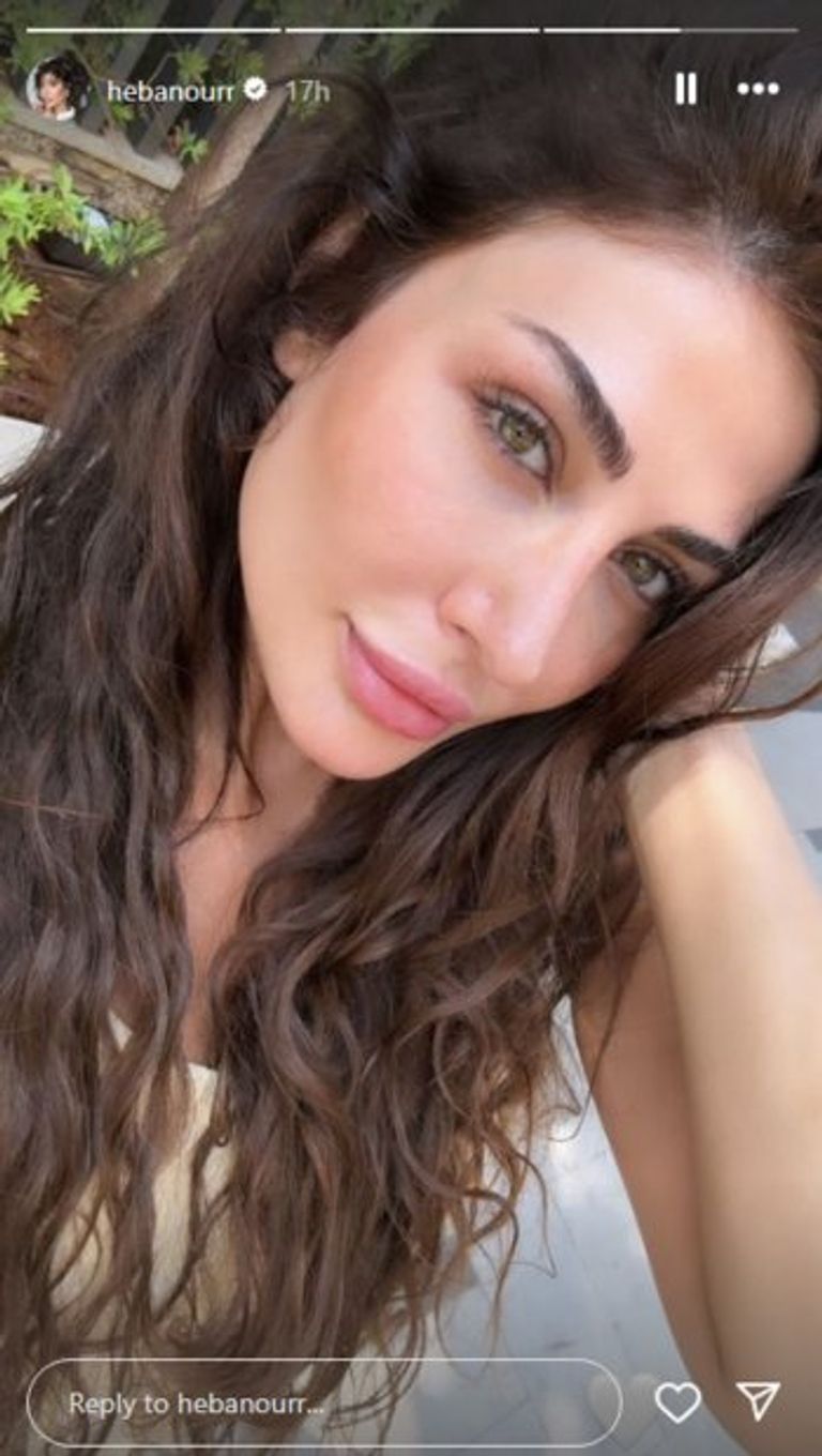 الفنانة هبة نور