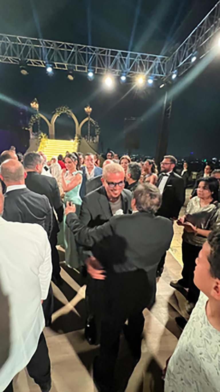 جميلة عوض رفقة زوجها