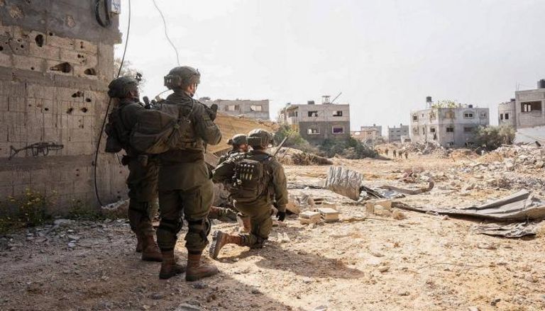 عناصر من الجيش الإسرائيلي في غزة
