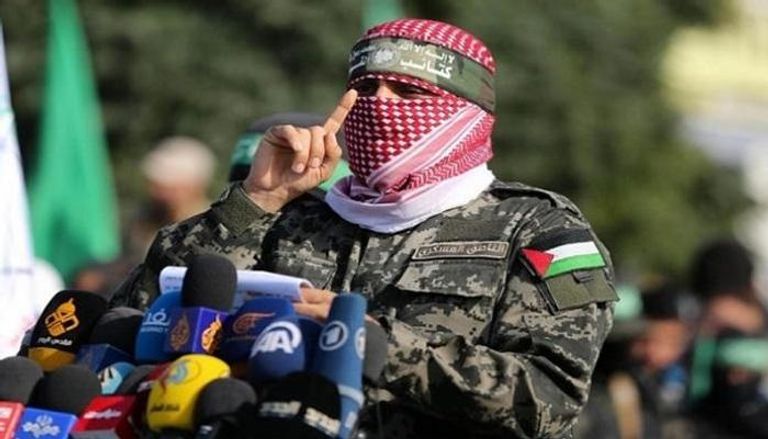 الناطق باسم كتائب القسام الجناح العسكري لحركة حماس أبو عبيدة