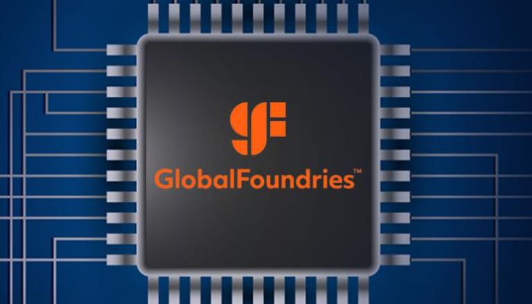 شعار الشركة الإماراتية غلوبل فاوندريز لتصنيع الرقائق