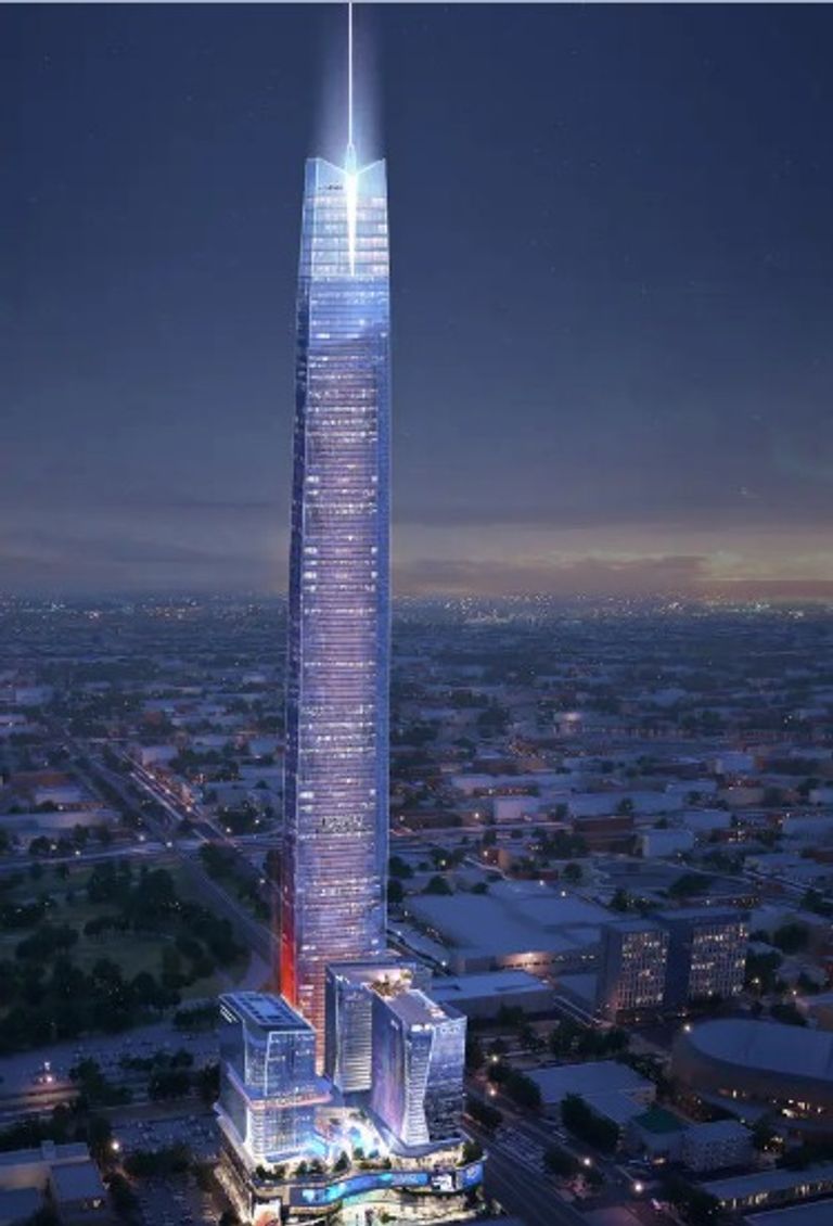 تصور لبرج ليجند في أوكلاهوما