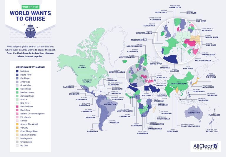 البواخر السياحية