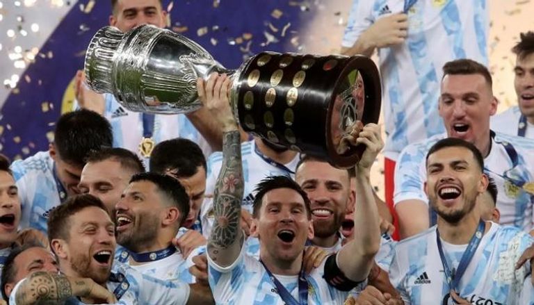 منتخب الأرجنتين بطل كوبا أمريكا 2021