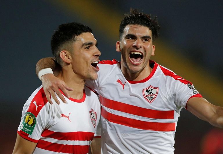 أشرف بن شرقي مع زيزو في الزمالك
