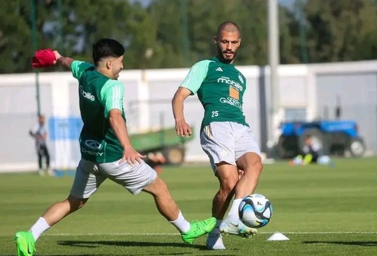 محمد أمين مداني منتخب الجزائر