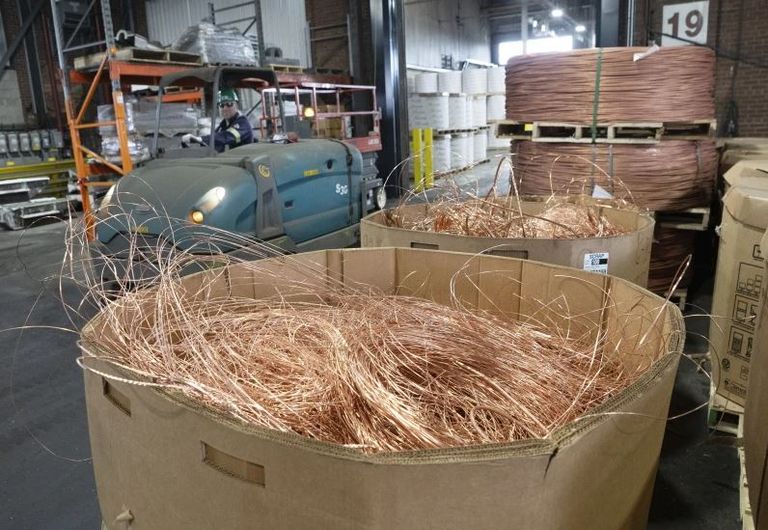 إعادة تدوير النحاس