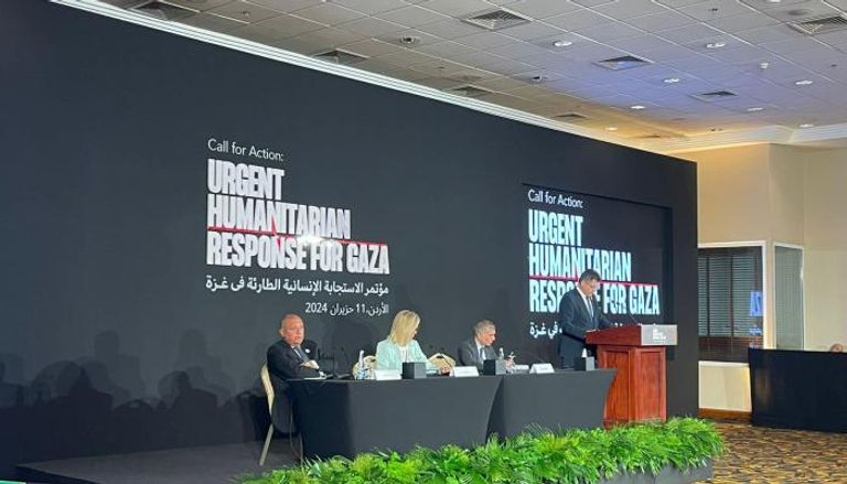  المؤتمر الدولي للاستجابة الإنسانية الطارئة في غزة
