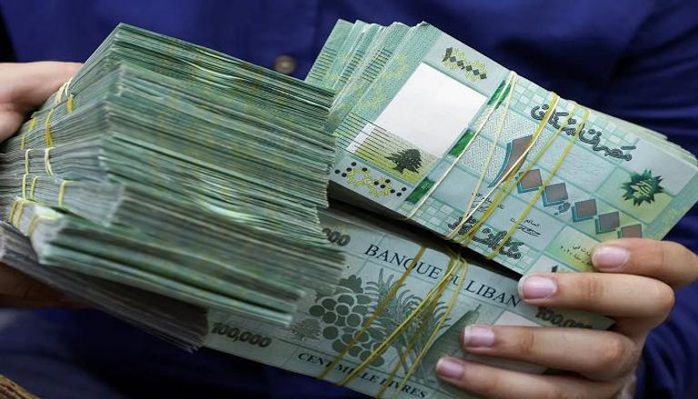 أوراق نقدية فئة 100 ألف ليرة لبنانية
