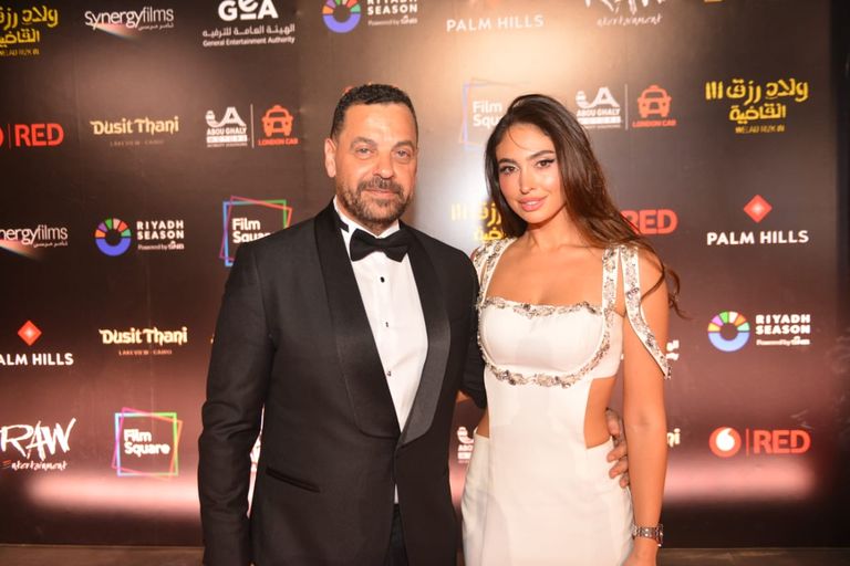 جانب من العرض الخاص لفيلم ولاد رزق 3